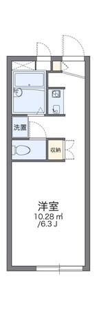 レオパレスＨＩＲＯの物件間取画像